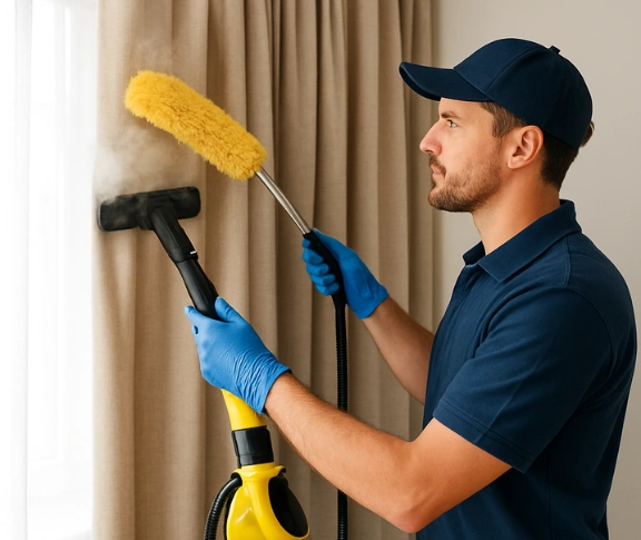 Trusted residential curtain cleaning technician Matty Curtain Cleaning north-richmond-nsw QLD